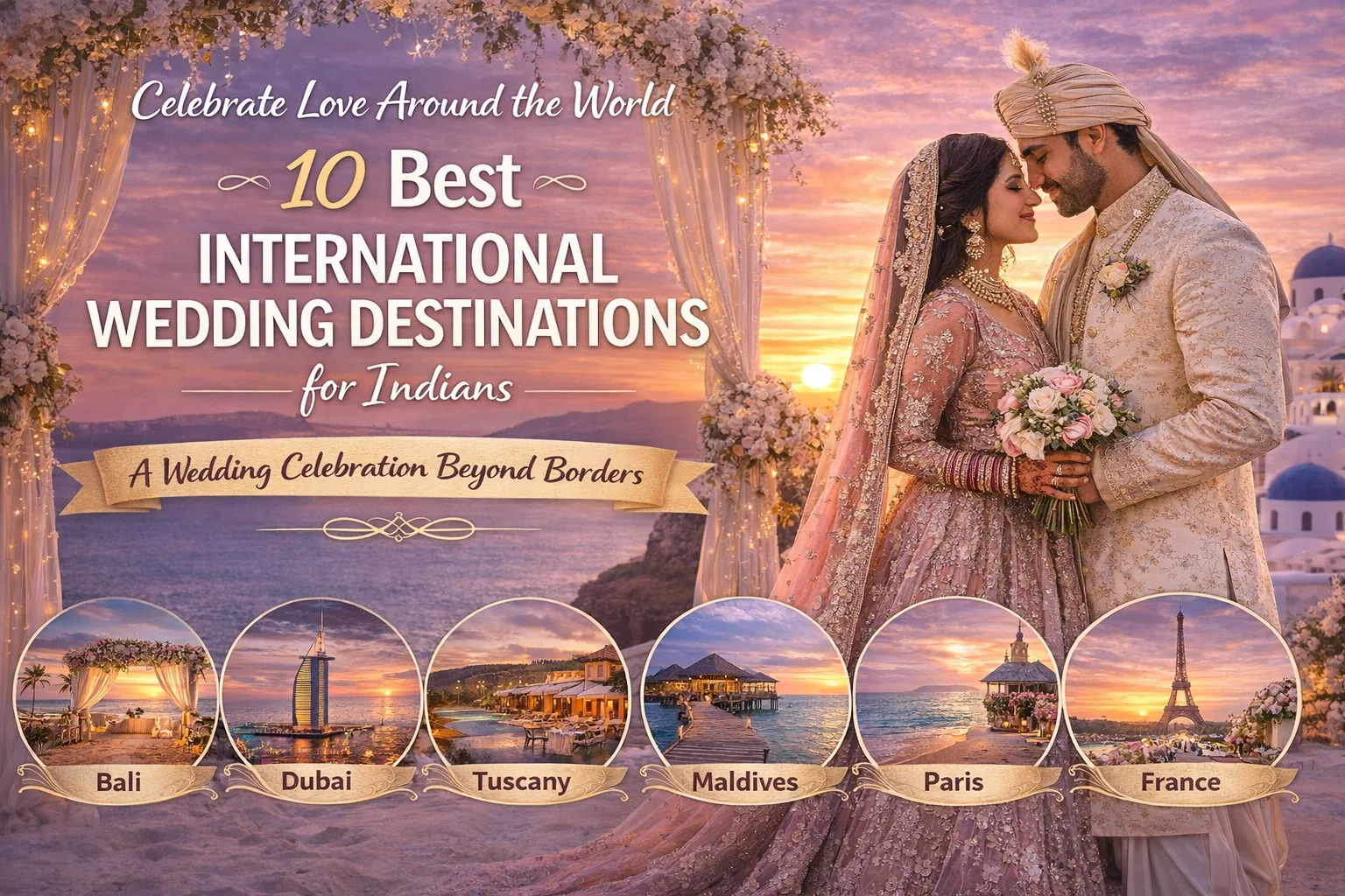 10 Best International Wedding Destinations for Indians