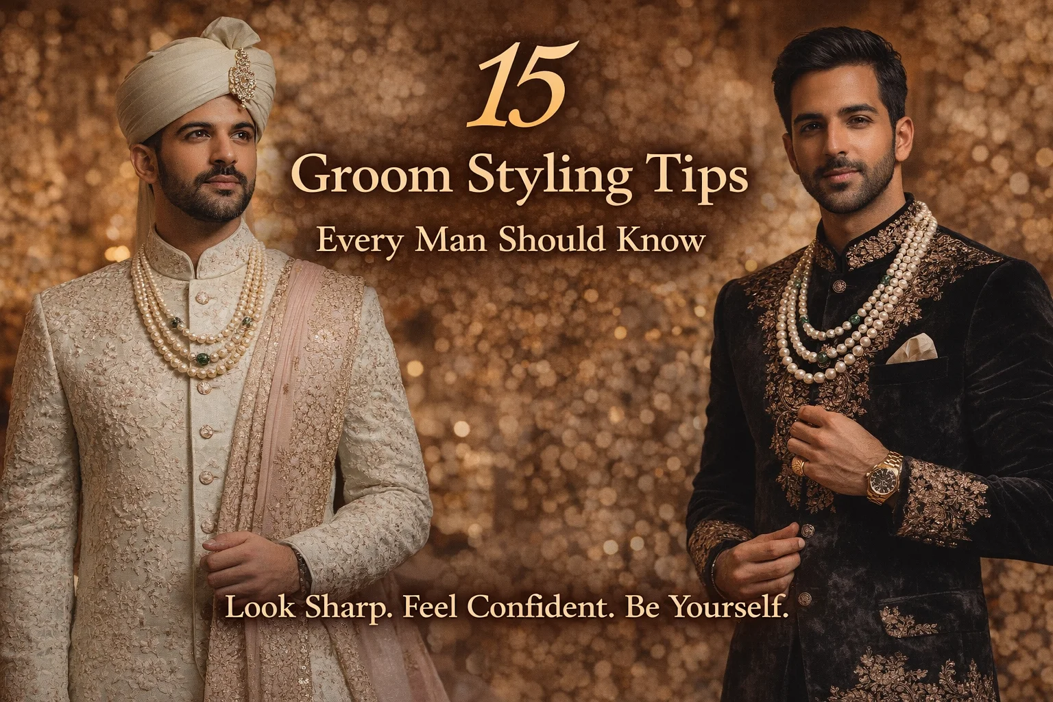 15 Groom Styling Tips Every Man Should Know