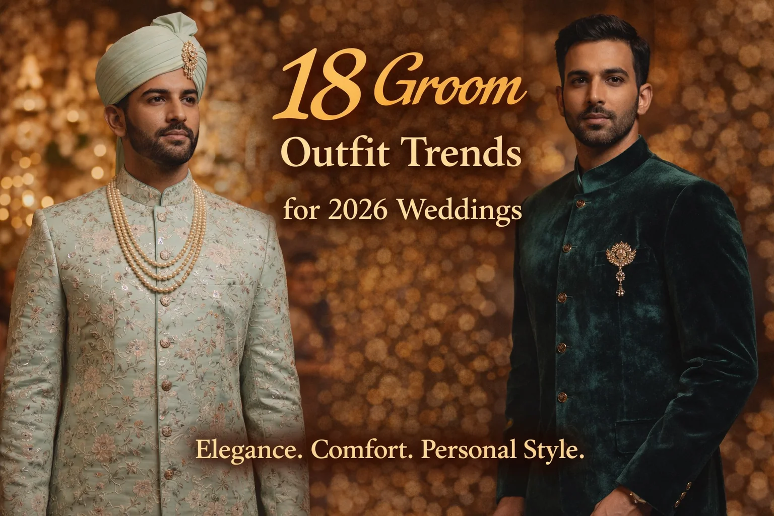 18 Groom Outfit Trends for 2026 Weddingsa