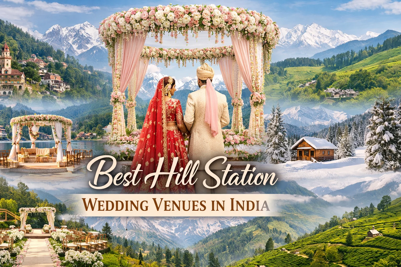 Best Hill Station Wedding Venues in India